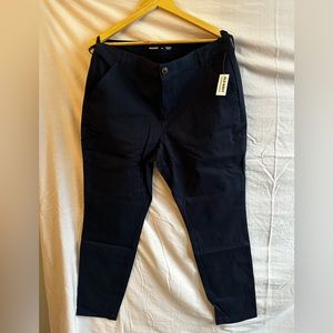 Old Navy Blue High-Waisted Wow skinny pants for Women size 14